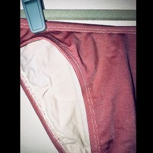 Tommy Hilfiger Swim - Red & white shimmer Tommy Hilfiger bikini bottoms Tommy Hilfiger Swim - Red & white shimmer Tommy Hilfiger bikini bottoms